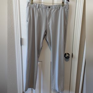 Adidas Men’s Light Gray Ultimate 365 slim fit Golf Pants Size 36x32